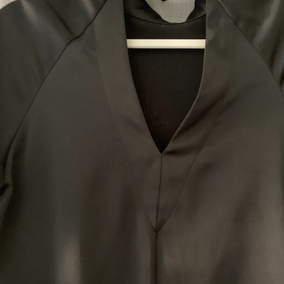 H&M Black Satin Dress, Size 4 - Picture 6 of 9